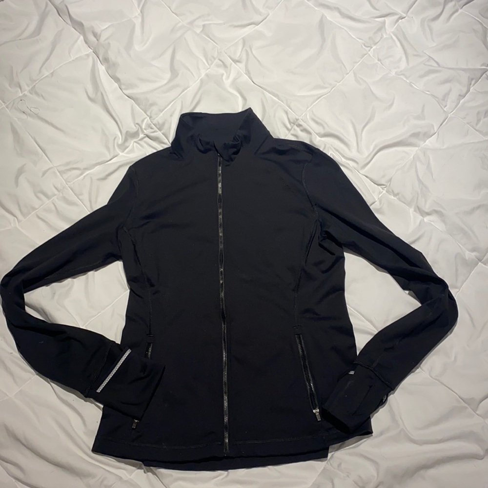 Victoria Sport Black Zip-up Sweater